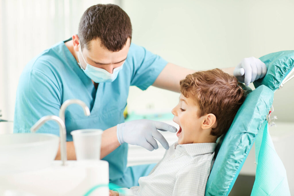 kid gets general dentistry services in Denver